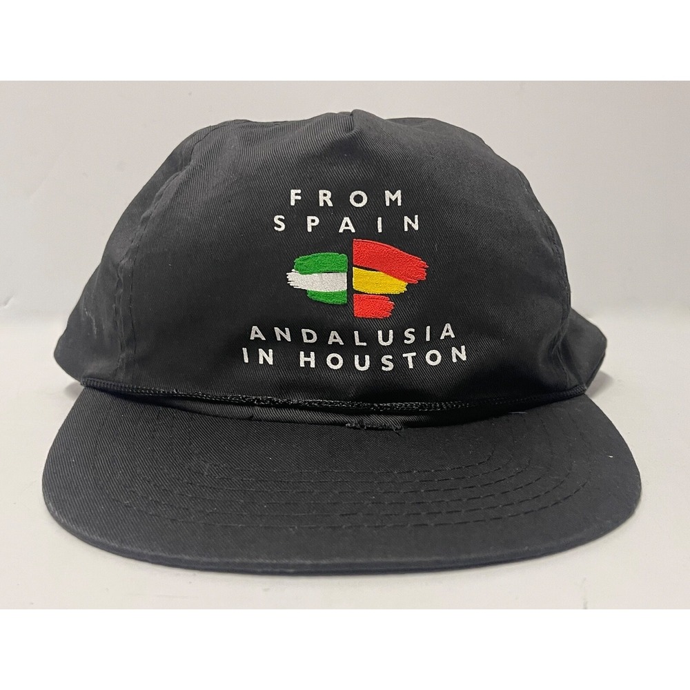FROM SPAIN ANDALUSIA IN HOUSTON‎ HAT ADJUSTABLE BLACK